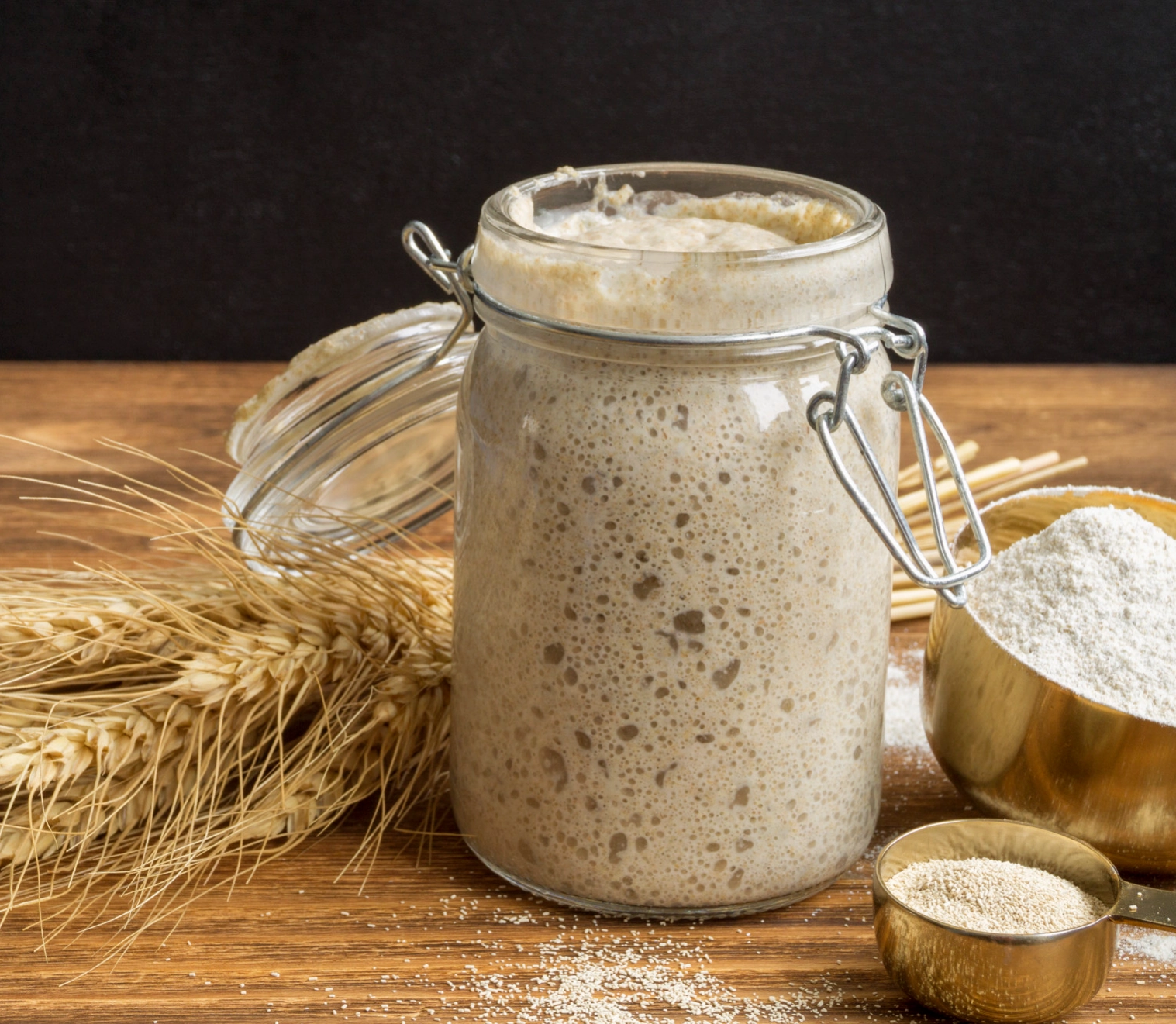 Recept na domácí kváskový chléb