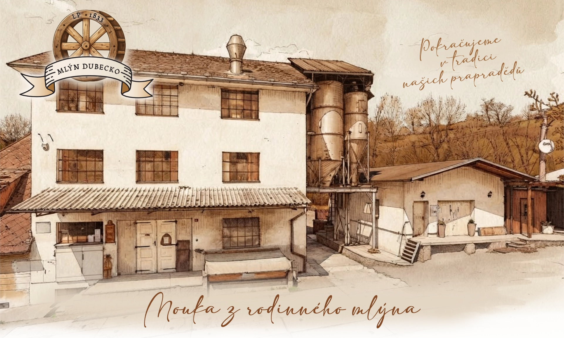 Mlýn Dubecko – mouka z rodinného mlýna